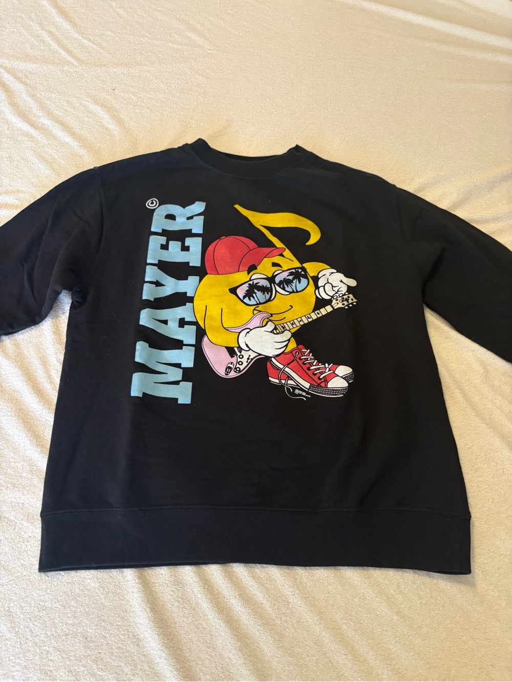 NWOT John Mayer Graphic Crew Neck Sweatshirt